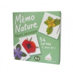 Mémo nature : fleurs sauvages