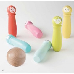 Jeu de quilles en bois