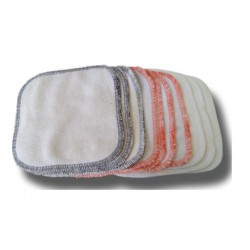 Lingettes lavables pour bébé