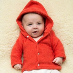 Manteau bébé 100% Mérinos