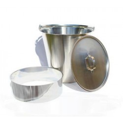 Kit inox  toilette sèche