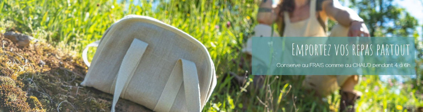 Le Mouton Givré vous propose une gamme de trois sac isothermes en chanvre.